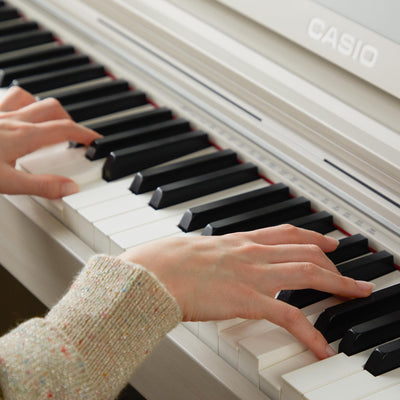Casio AP-S200 Celviano 88-Key Digital Piano - Gray Beige w/ Adjustable Stand