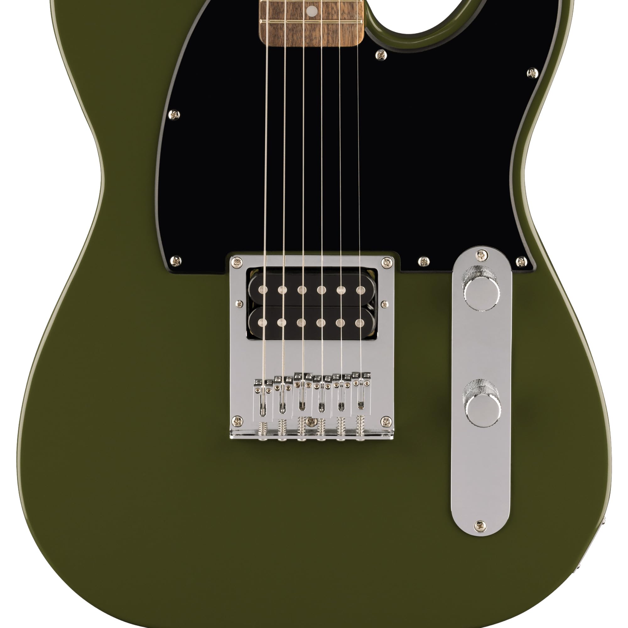 Fender Squier Sonic Esquire H Electric Guitar - Olive w/ Tuner