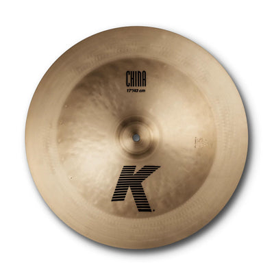Zildjian K0883 17" K China Cymbal w/ Drumstick Bag