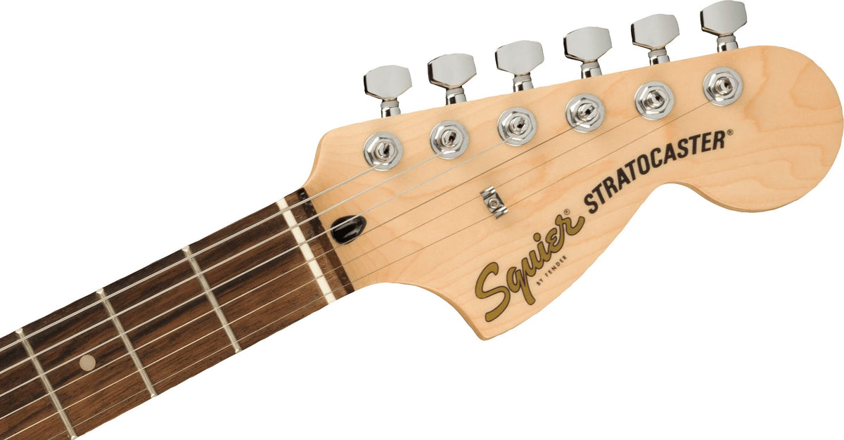 Fender Squier Affinity Stratocaster - Black Limited Edition Tortoise Shell Pickguard w/ Gig Bag