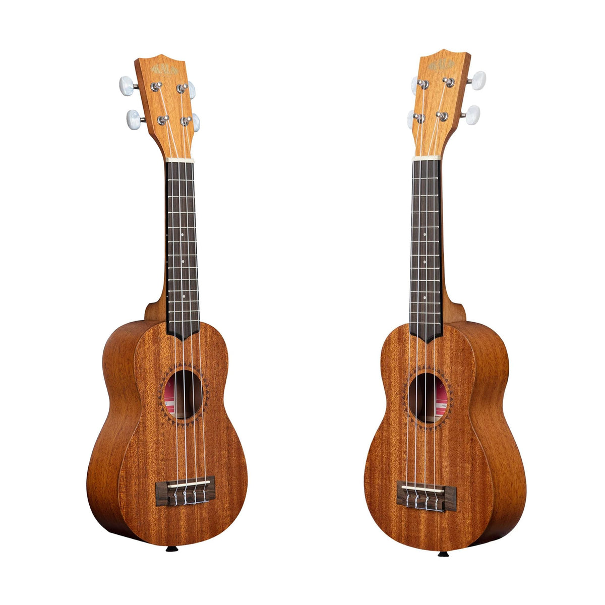 Kala KA-15S Satin Mahogany Soprano Ukulele w/ Hard Case