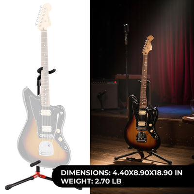 Fender Adjustable Folding Guitar Stand - Black