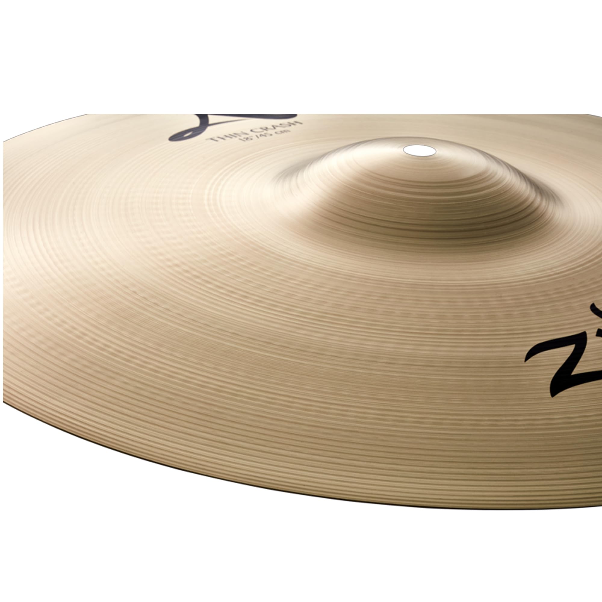 Zildjian A0225 18" A Thin Crash Cymbal w/ Drumstick Bag