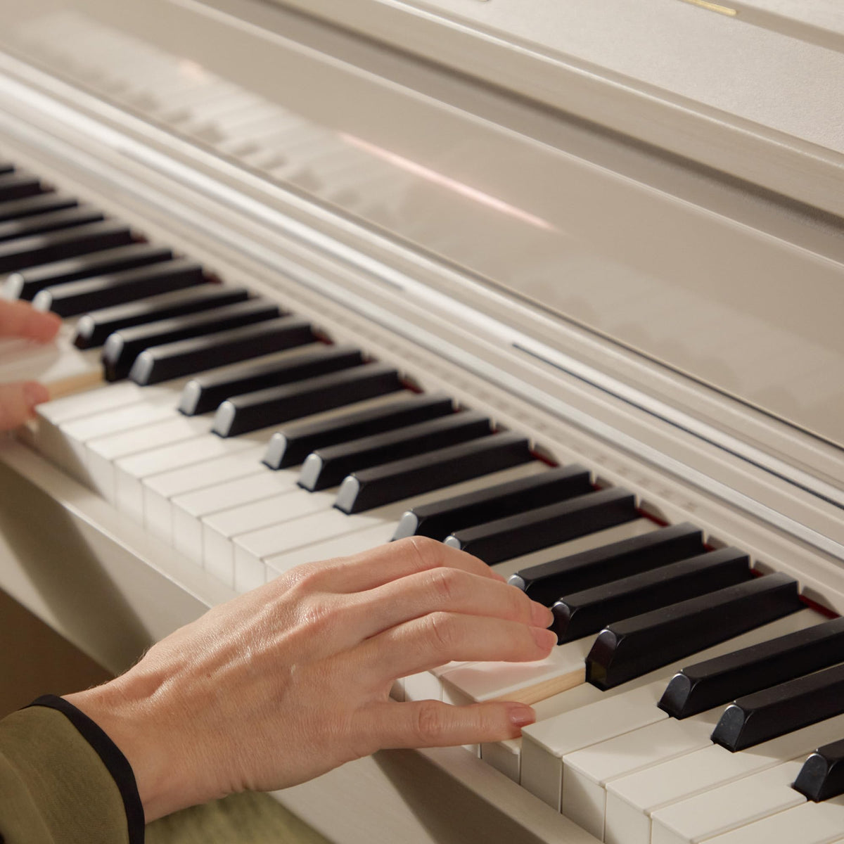 Casio AP-750 Celviano 88-Key Digital Piano - Gray Beige w/ Adjustable Stand