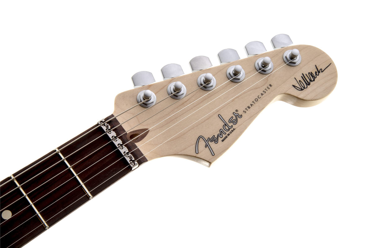 Fender Jeff Beck Stratocaster - Olympic White w/ Tweed Hard Case