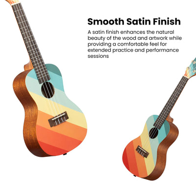 Kala KA-SURF Far Out Concert Ukulele