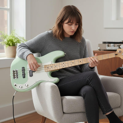 Fender Squier Affinity Precision Bass PJ - Surf Green