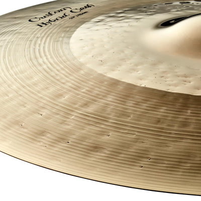 Zildjian K1217 17" K Custom Hybrid Crash Cymbal w/ Drumstick Bag