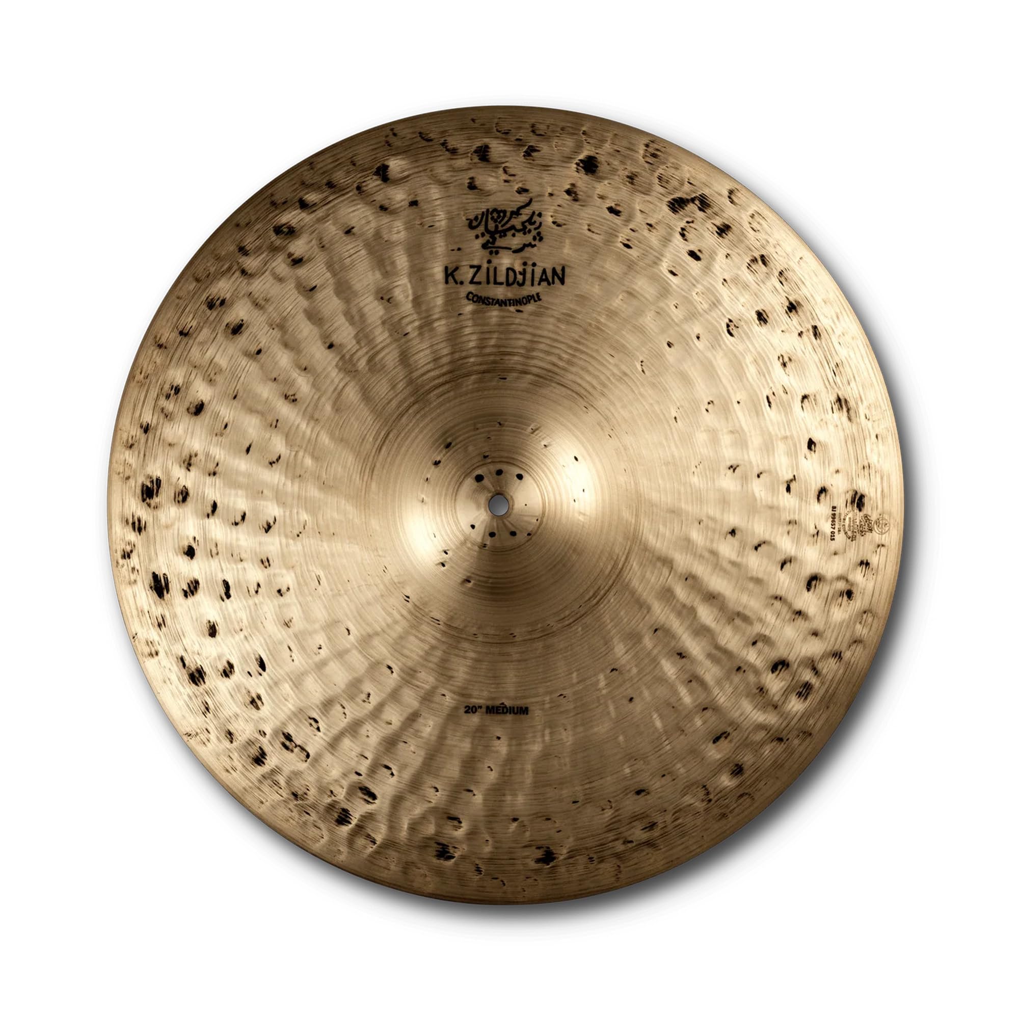 Zildjian K1016 20" K Constantinople Medium Ride Cymbal w/ Drumstick Bag