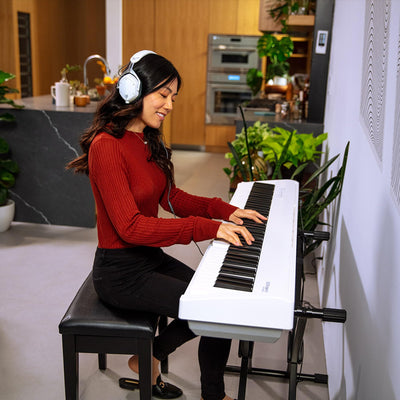 Roland FP-30X 88-Key Digital Piano - White w/ KSC-70 Stand