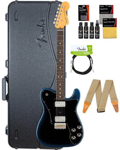 Fender American Professional II Telecaster Deluxe - Dark Night w/ Cleaning Kit