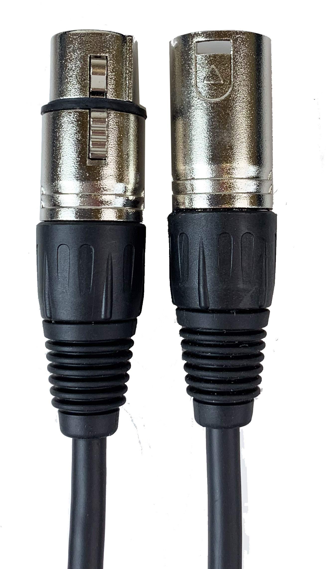 Gearlux 25-Foot 3-Pin Male-to-Female DMX Cable - 6 Pack