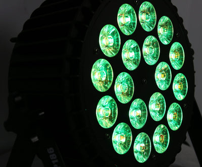 Gearlux SP186 18-LED 14-Watt RGBWA+UV Six-in-One LED PAR Stage Light