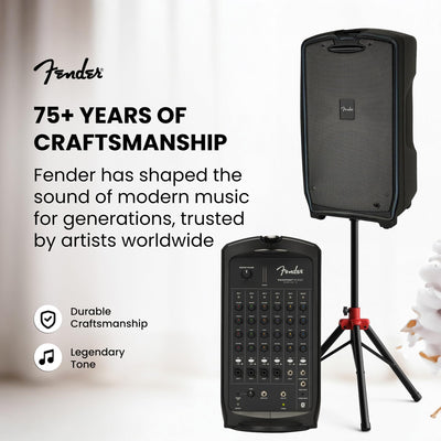 Fender Passport Event S2 Portable PA System w/ Stands