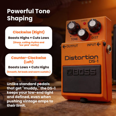 Boss DS-1 Distortion w/ Power Supply