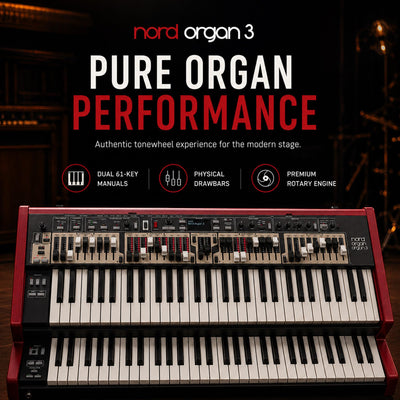 Nord Organ 3 Dual 61-Key Combo Organ w/ Stand