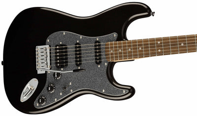 Fender Squier Affinity Stratocaster HSS - Metallic Black w/ Gig Bag