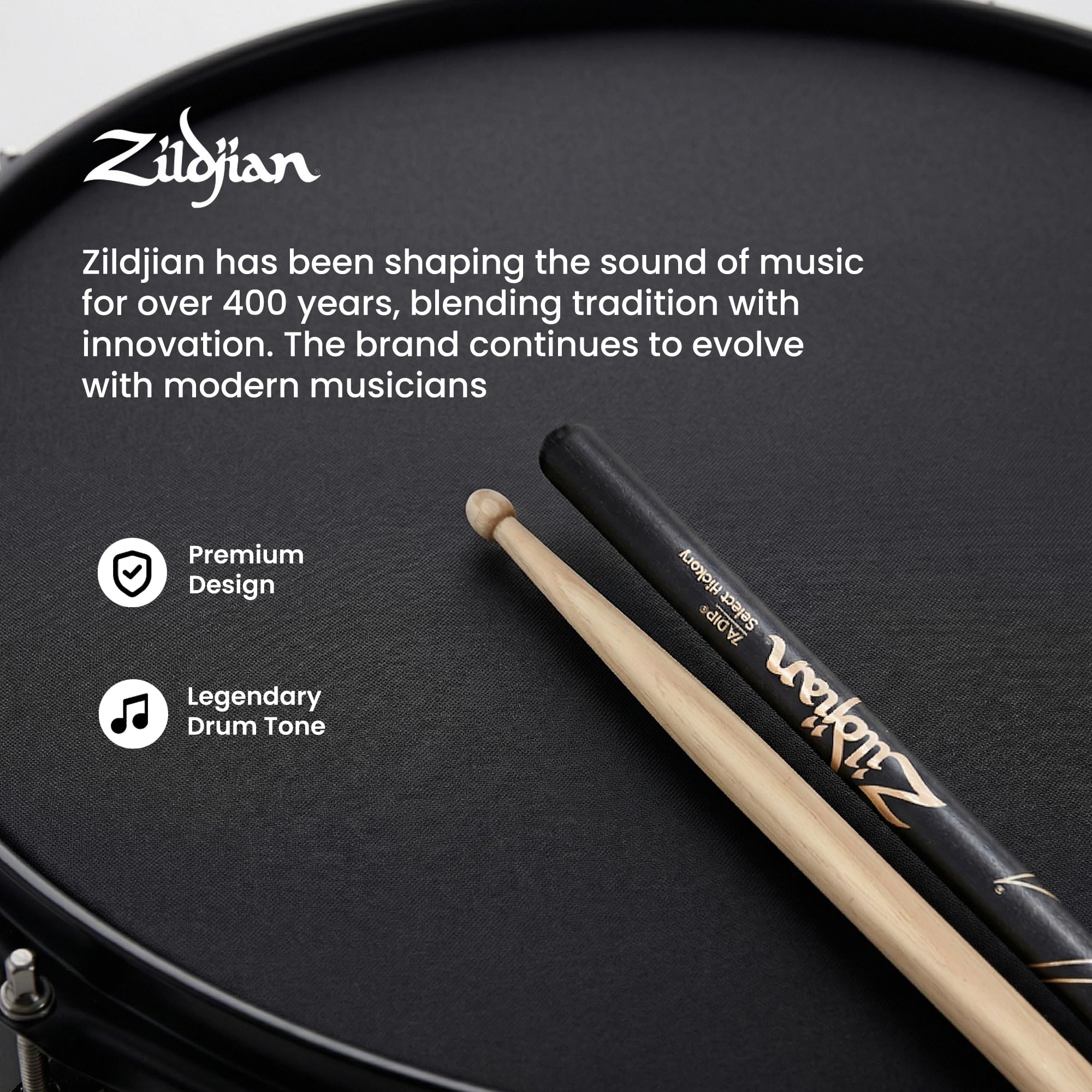 Zildjian 7A DIP Nylon Tip Drumsticks - 12 Pack