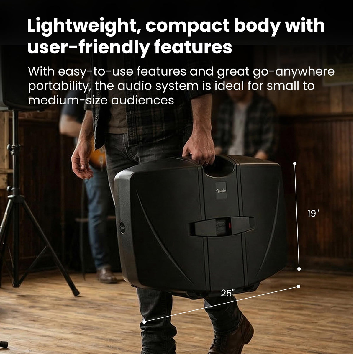 Fender Passport Conference S2 Portable PA System w/ Stands