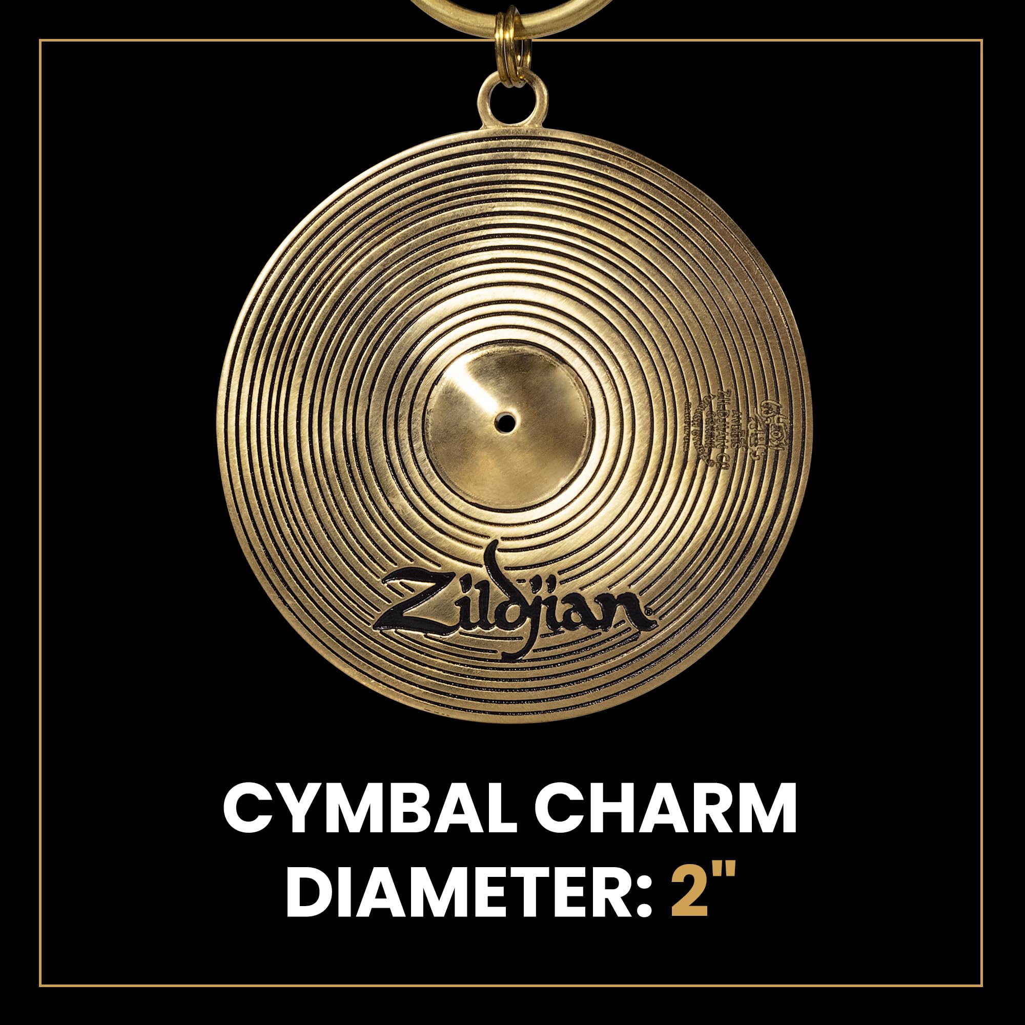 Zildjian ZKEYCHAIN Cymbal Keychain