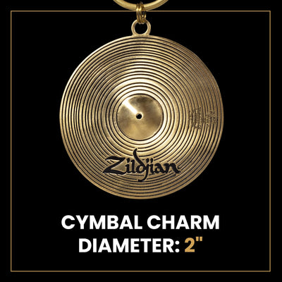 Zildjian ZKEYCHAIN Cymbal Keychain