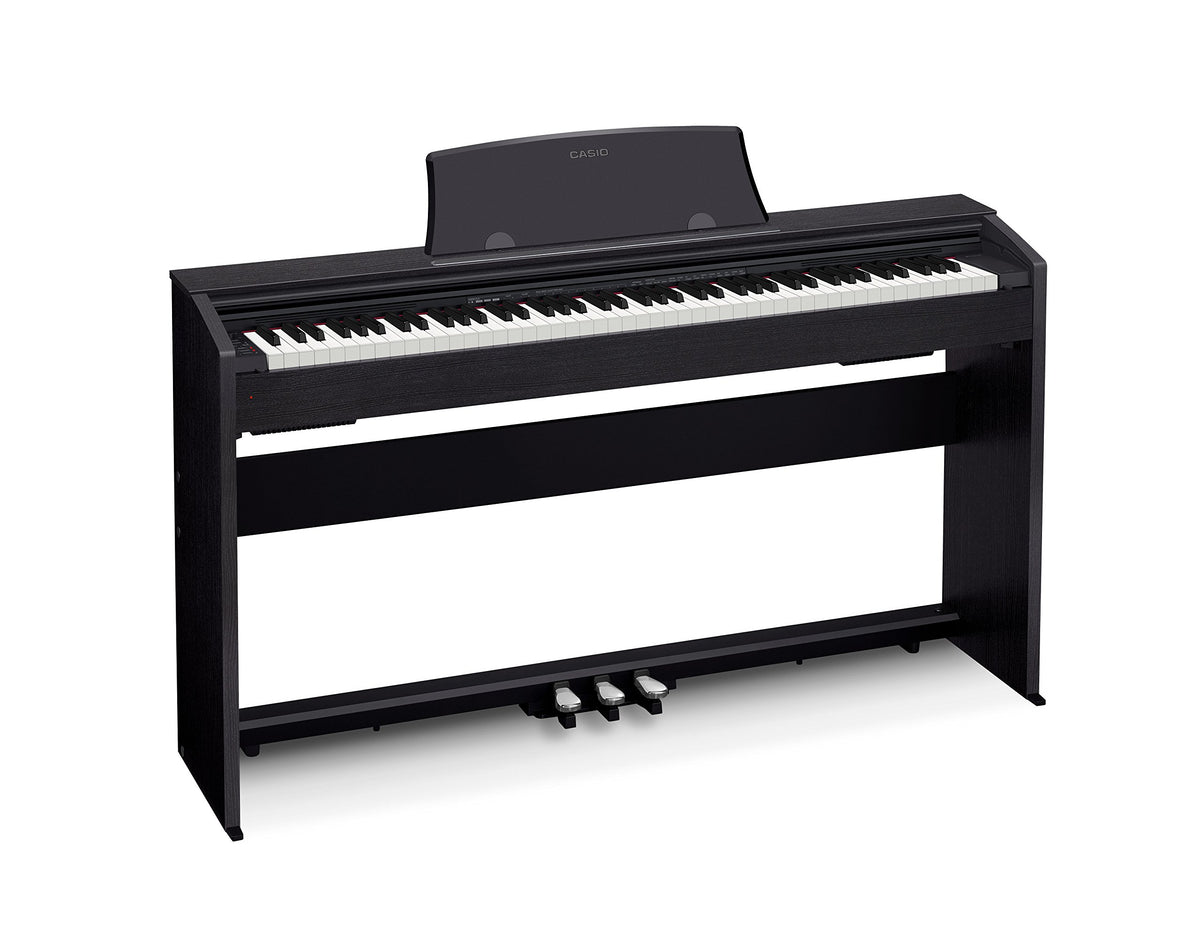 Casio PX-770 Privia Digital Piano - Black w/ Furniture Bench