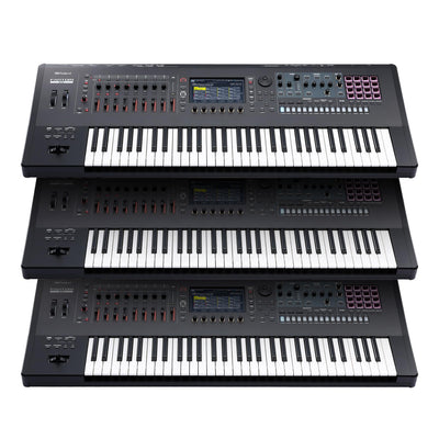 Roland Fantom 6 EX 61-Key Workstation Keyboard Synthesizer w/ Sustain Pedal