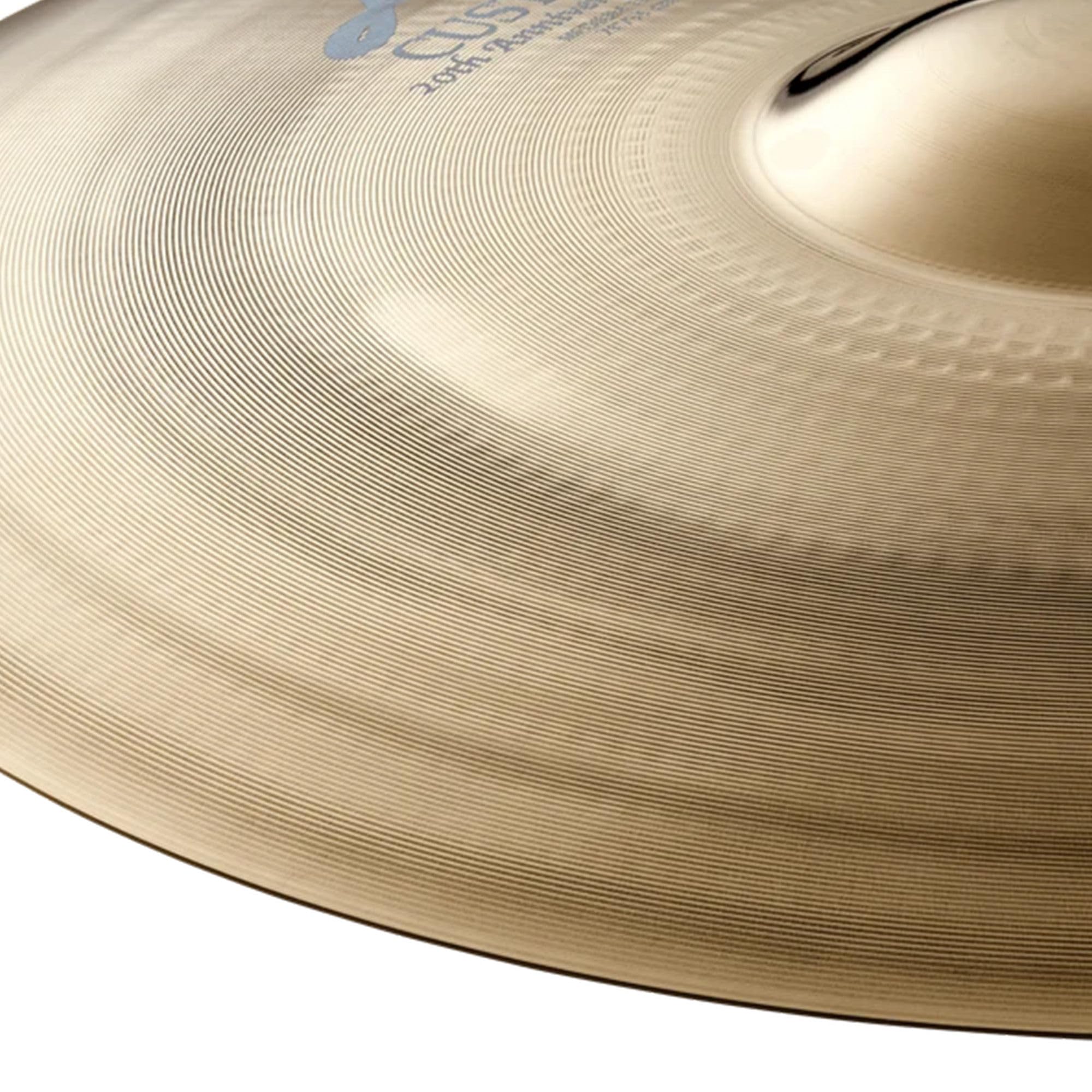 Zildjian A20822 21" A Custom 20th Anniversary Ride Cymbal w/ Drumstick Bag