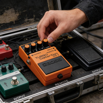 Boss DS-2 Turbo Distortion w/ Power Supply
