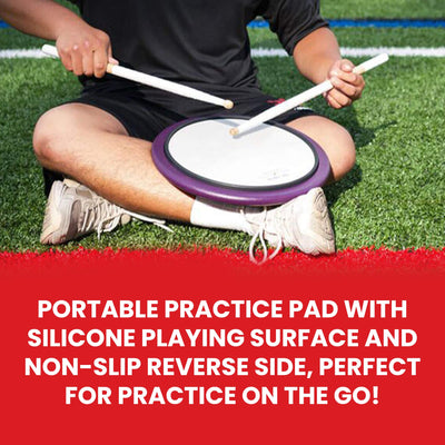 Vic Firth HHPSTR Heavy Hitter Stockpad Practice Pad with Rim