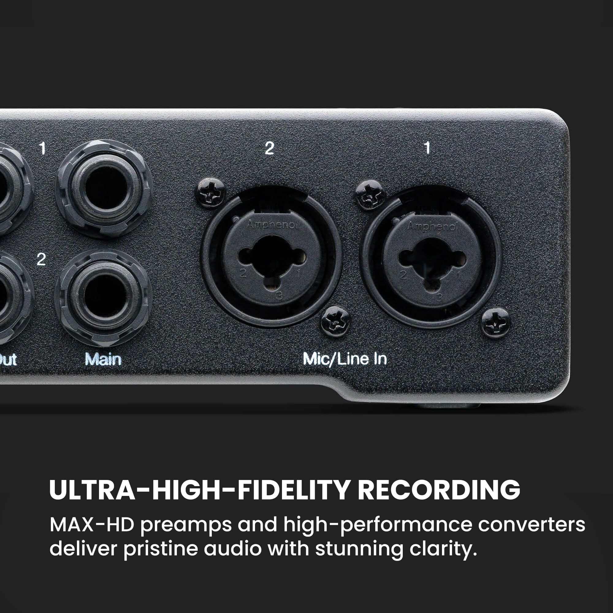 Fender Quantum HD 2 USB-C Audio Interface w/ Headphones