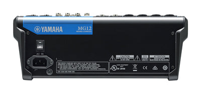 Yamaha MG12 Mixer w/ XLR Cables