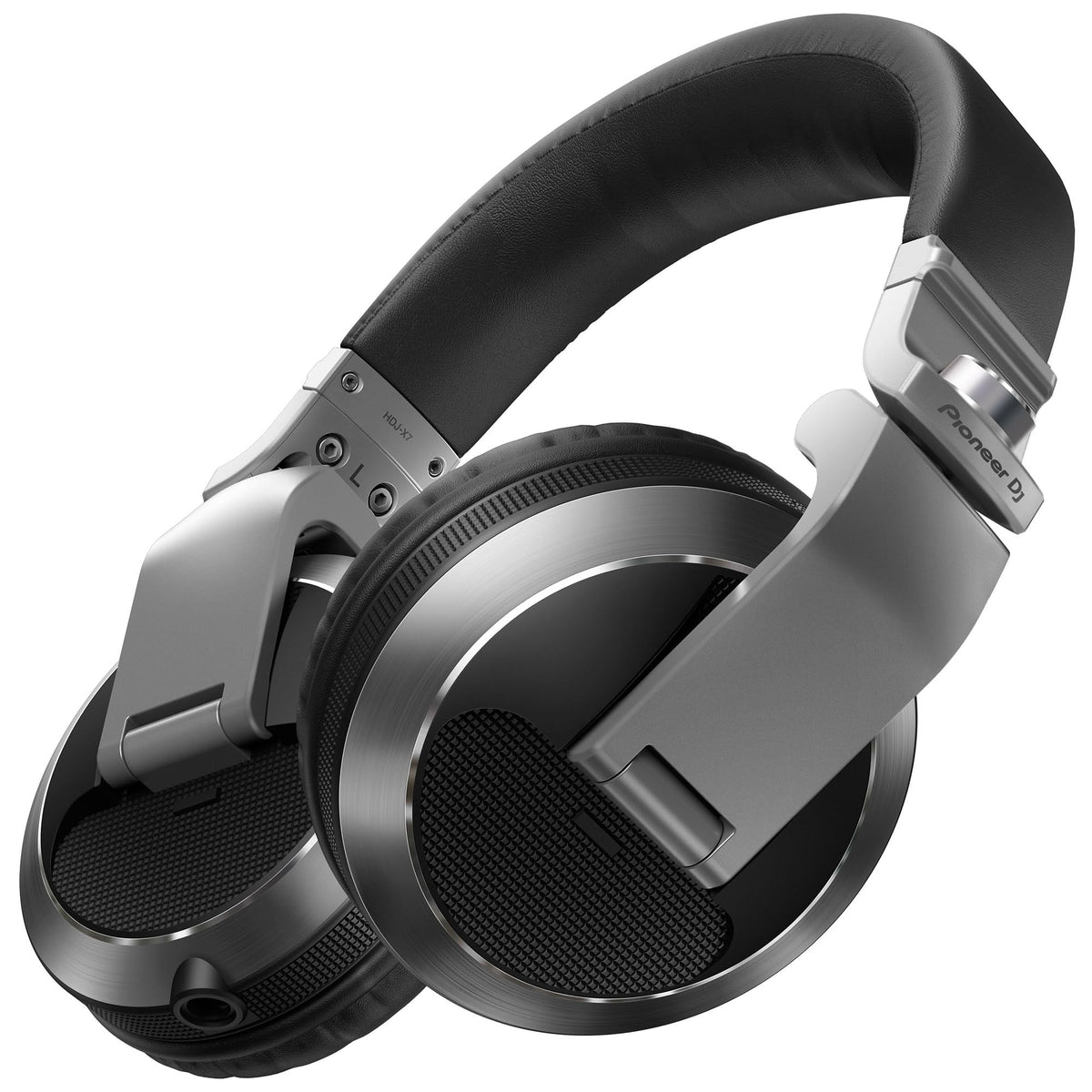 Pioneer DJ HDJ-X7 Professional Over-Ear DJ Headphones - Silver w/ Case