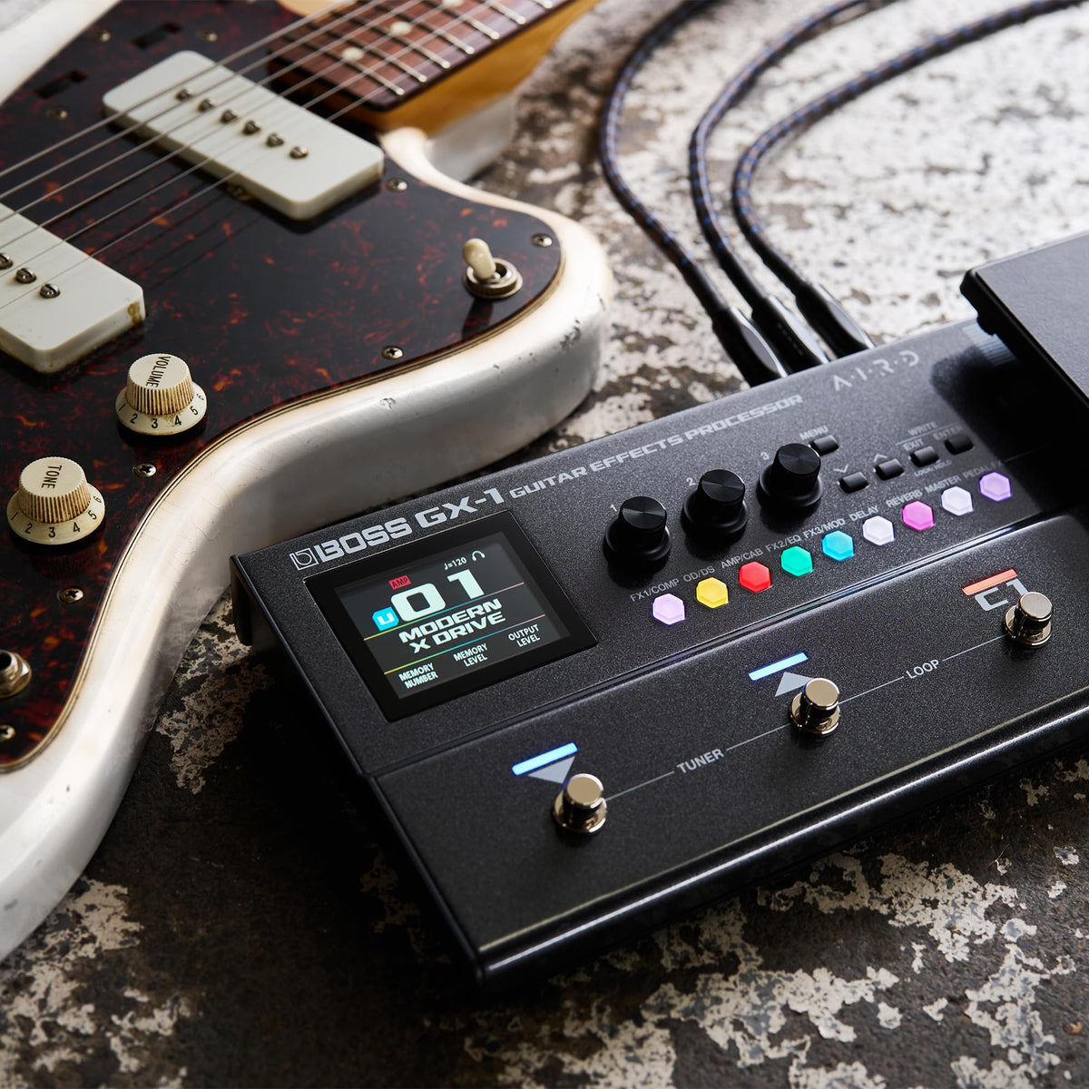 Boss GX-1 Guitar Effects Processor w/ Instrument Cable