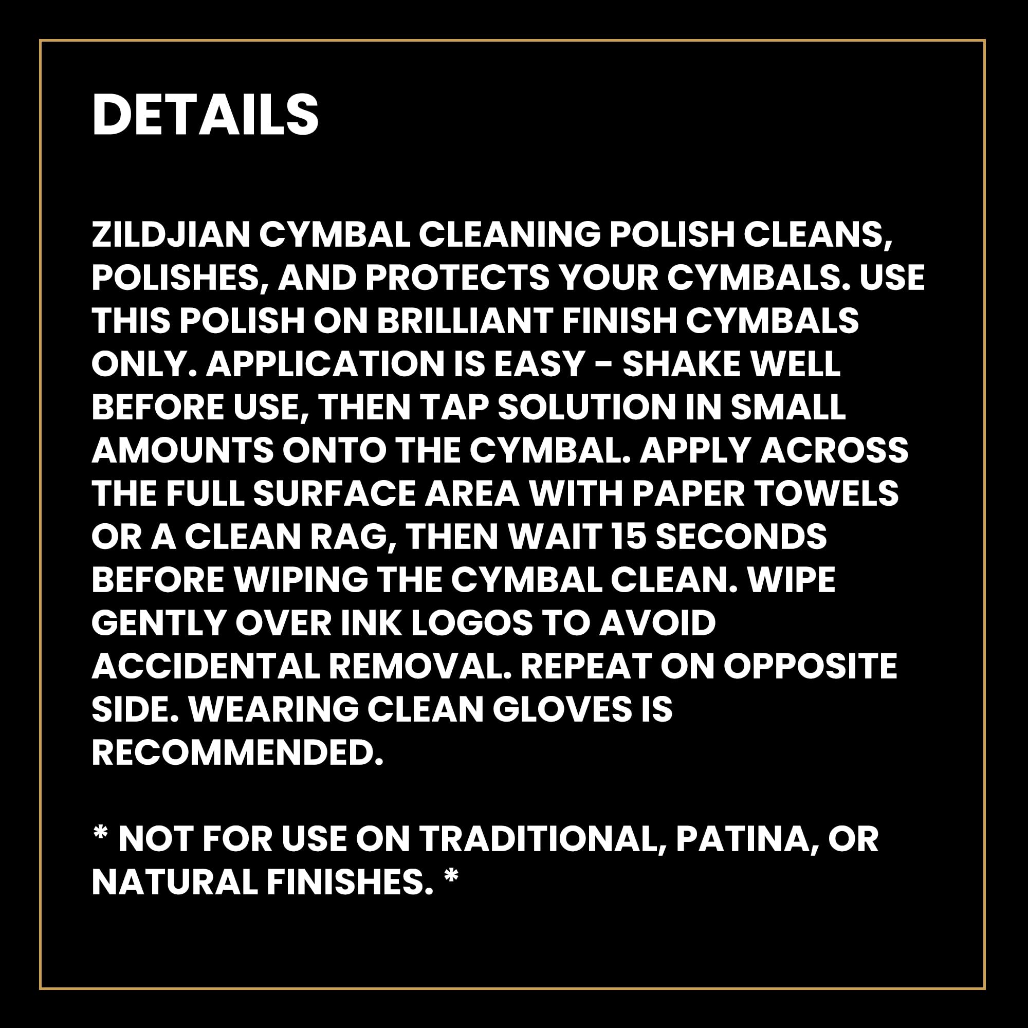 Zildjian P1300 Zildjian Cymbal Cleaning Polish