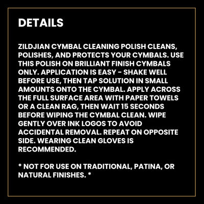 Zildjian P1300 Zildjian Cymbal Cleaning Polish
