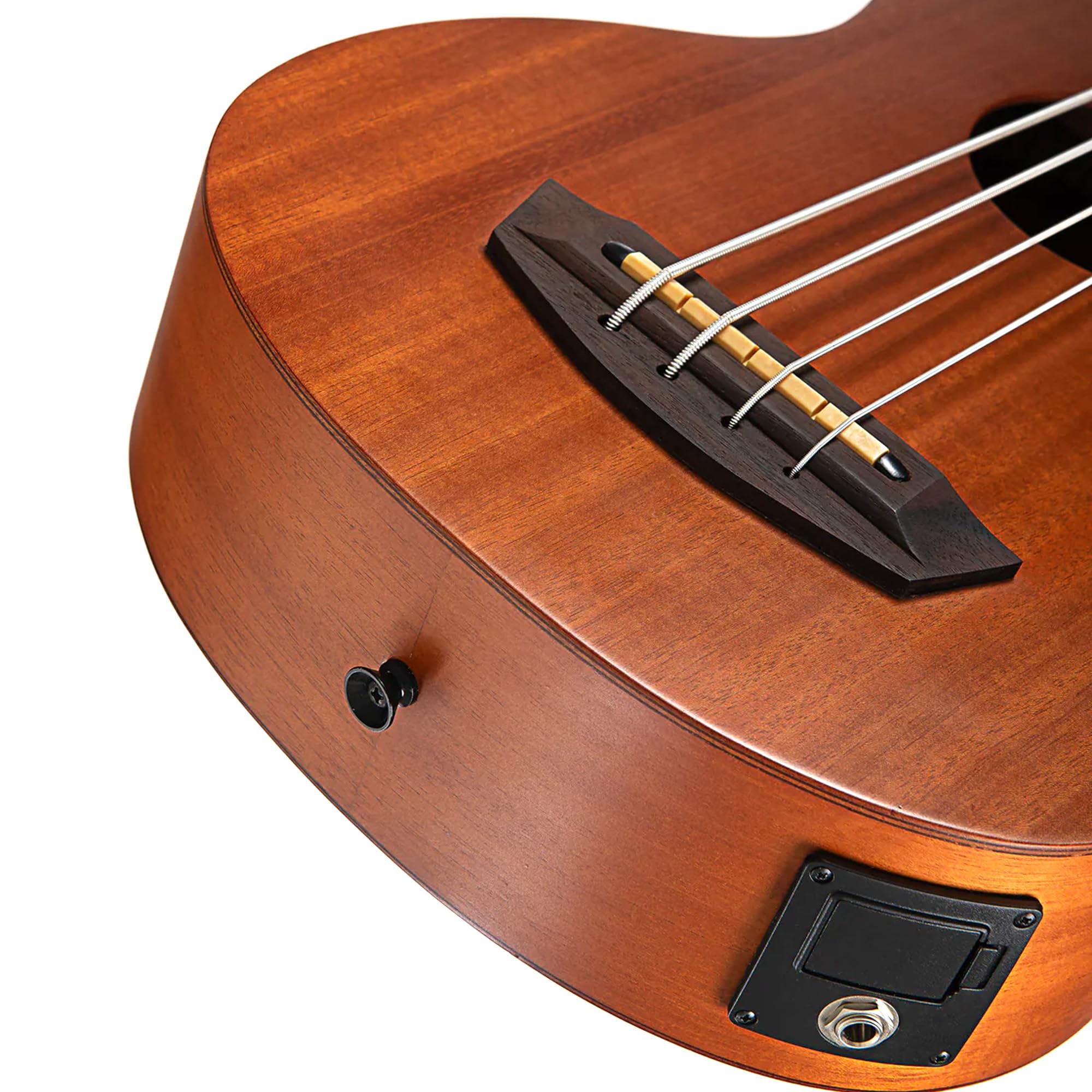 Kala U-BASS-NOMAD-FS Nomad Mahogany U-Bass Acoustic-Electric Ukulele Bass