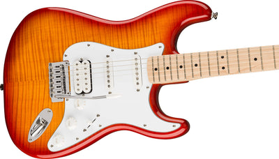 Fender Squier Affinity Stratocaster FMT HSS - Sienna Sunburst w/ Gig Bag