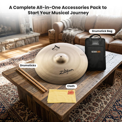 Zildjian A20518 20" A Custom Ride Cymbal w/ Drumstick Bag
