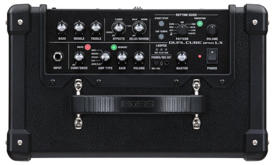Boss Dual Cube LX Portable Bass Guitar Combo Amplifier w/ Instrument Cable