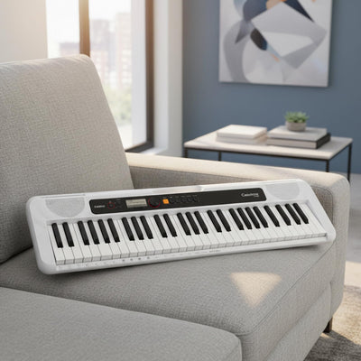 Casio CT-S200 Casiotone 61-Key Keyboard - White w/ Stand