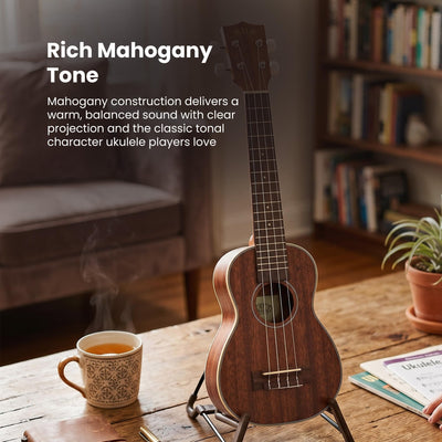 Kala KA-SLNG Mahogany Long Neck Soprano Ukulele
