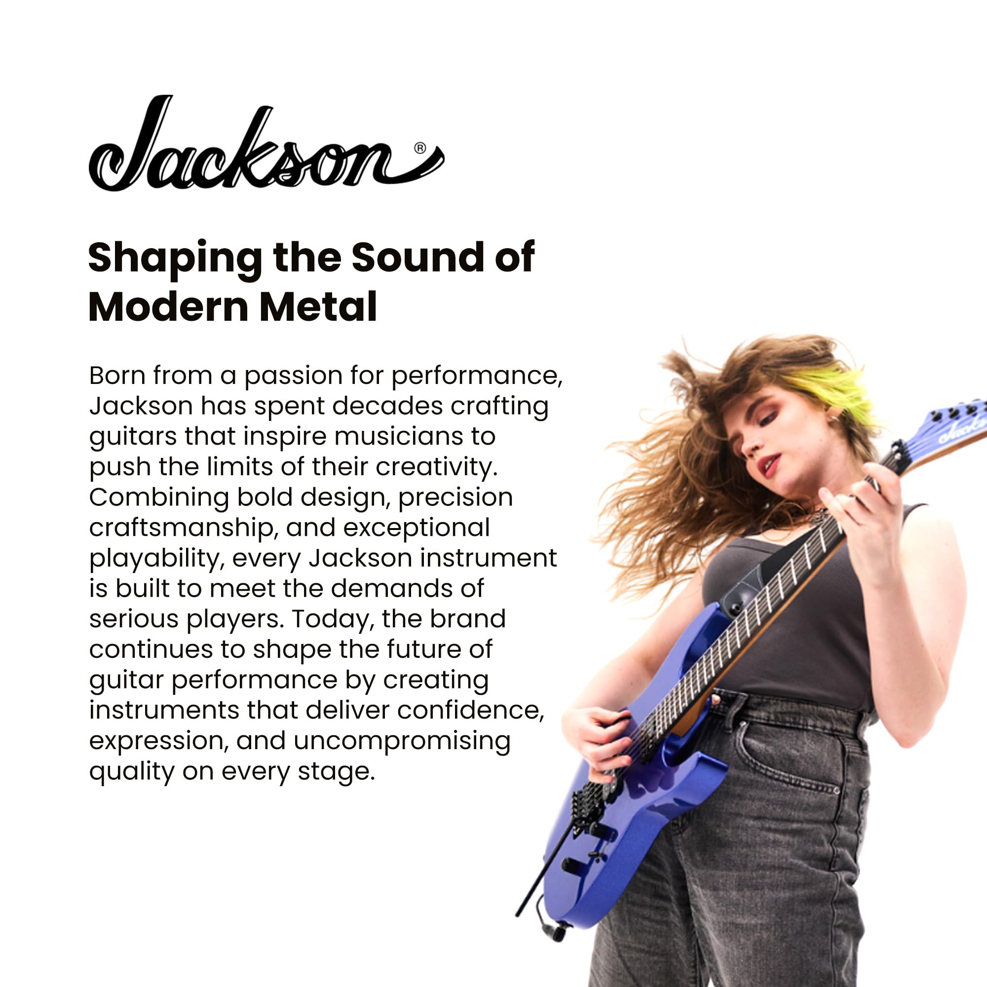 Jackson X Series Dinky DK3XR HSS Electric Guitar - Neon Green