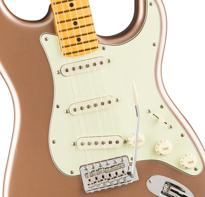 Fender American Professional Classic Stratocaster - Faded Firemist Gold w/ Cleaning Kit