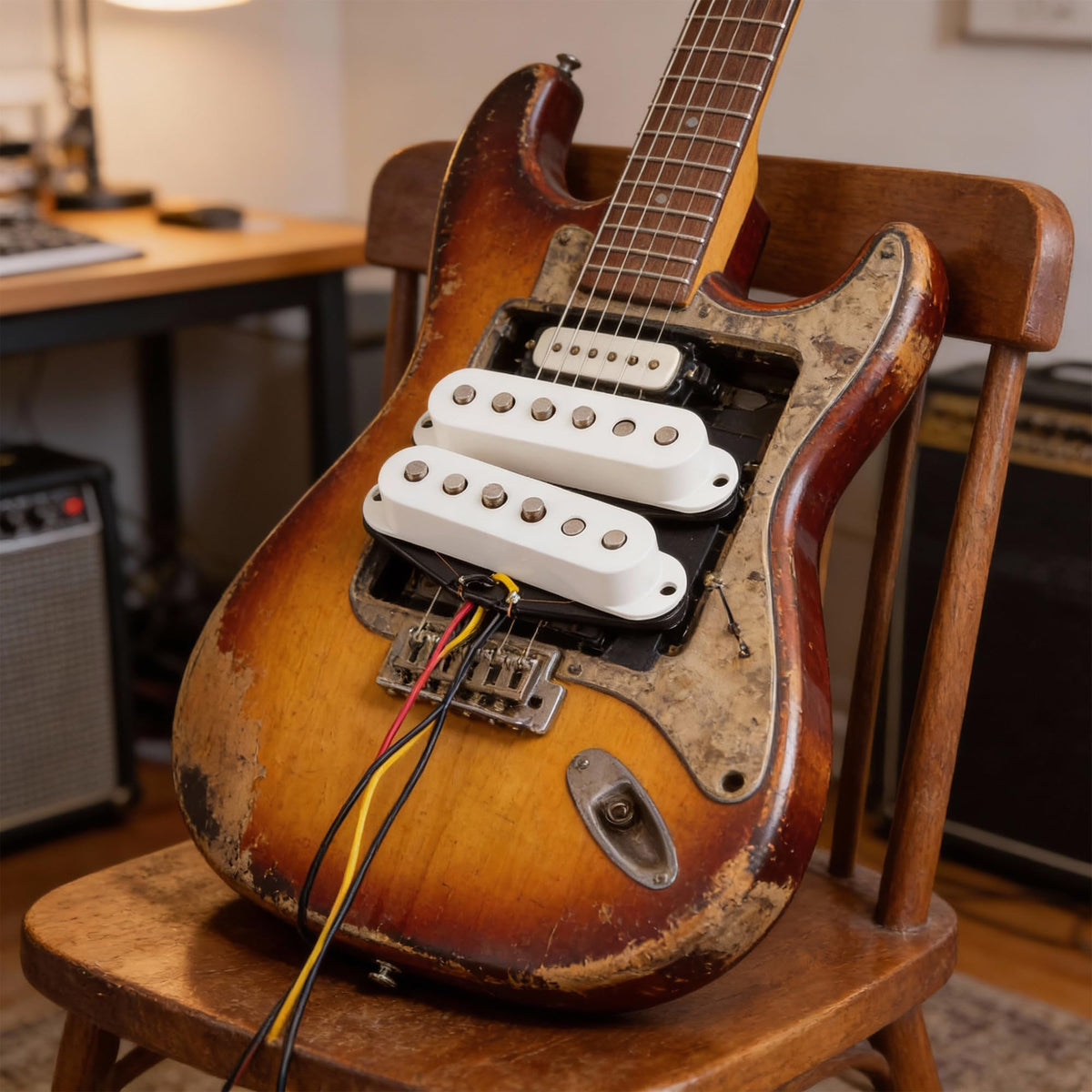 Fender Tex-Mex Stratocaster Pickups w/ Instrument Cable
