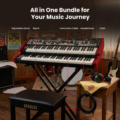 Nord Organ 3 Dual 61-Key Combo Organ w/ Stand
