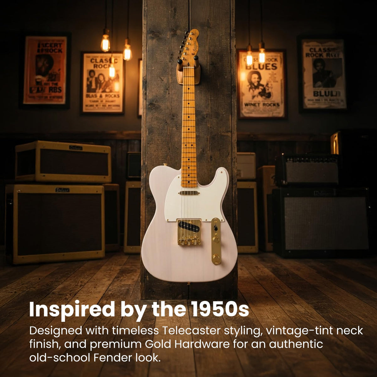 Fender Squier Classic Vibe '50s Telecaster - White Blonde w/ Gig Bag