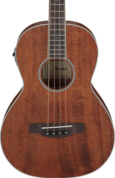 Ibanez PNB14E Acoustic Bass Guitar - Open Pore Natural w/ Gig Bag
