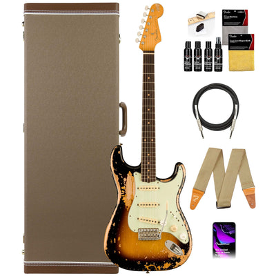 Fender Mike McCready Stratocaster - 3-Color Sunburst w/ Guitar Cleaning Kit
