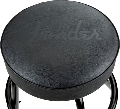 Fender Embossed Black Logo Barstool - Black w/ Picks